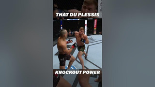 That Du Plessis Knockout Power is Scary #mma #combatsport