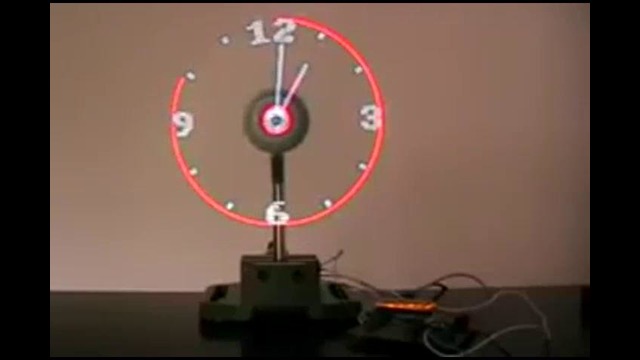 Тот кто создал эти часы проста Гений! Уникальный вид часов
