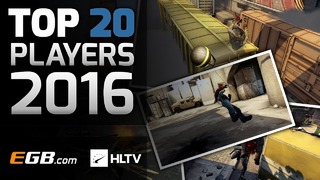 Топ 20 Лучших Про Игроков 2016 по вресии HLTV.org (CS GO)