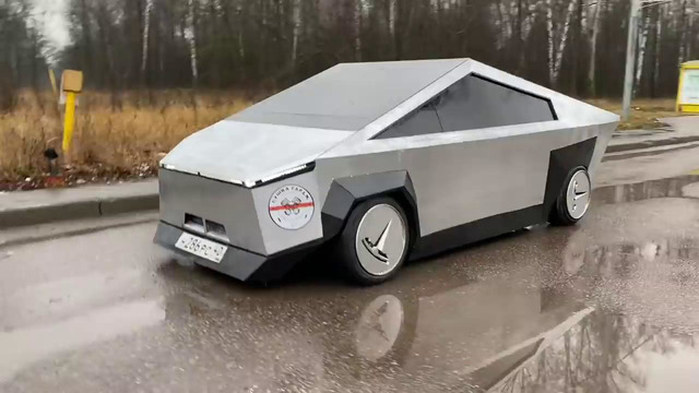 Alan Enileev. TESLA CYBERTRUCK! Как смогли создать его за 80 000 рублей и 8 дней