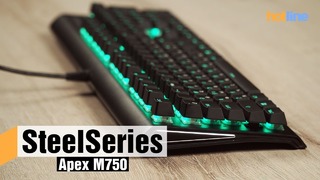 SteelSeries Apex M750 – обзор игровой механической клавиатуры