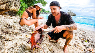 Catching Our Own Food On A Tropical Island