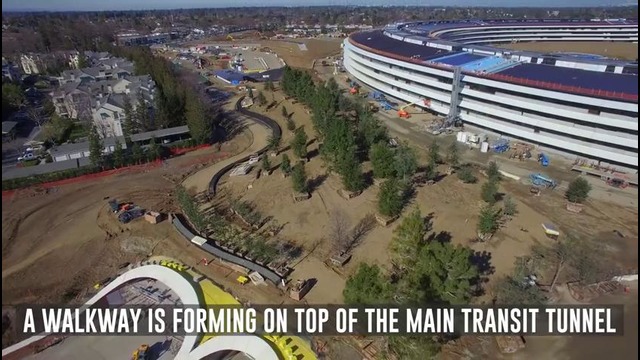 Apple Campus 2 February 2017 Construction Update