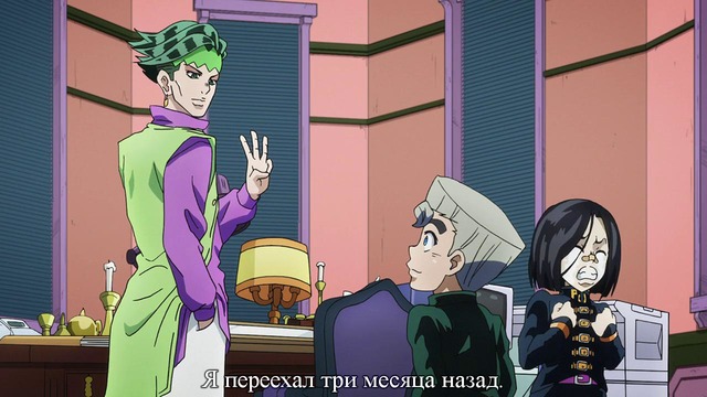 Невероятные Приключения ДжоДжо (JJBA)TV4 – 14 Cерия (Субтитры, Блюрей)