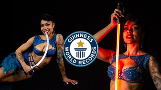 The World’s Craziest Sword Swallower – Guinness World Records