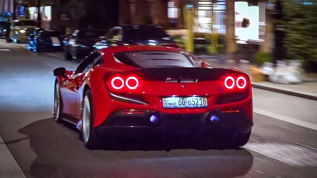 Novitec Ferrari F8 Tributo – Accelerations and Loud Exhaust Sounds in London