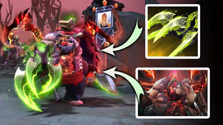 New epic pudge set — arcana + ultra rare ti10 immortal pro gameplay