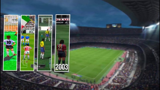 Эволюция серии игр Pro Evolution Soccer (1995 – 2018)