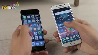 Apple iPhone 6 против Samsung Galaxy S6 Edge