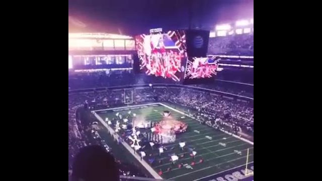 Selena Gomez at the Dallas Cowboys Game