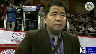Judo 2012 World Masters Almaty- Nakaya (JPN) – Wang (KOR) [-73kg] final