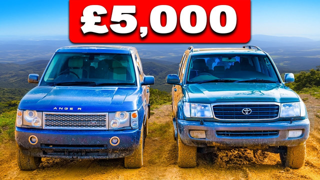 Испытание Бездорожьем: Toyota Land Cruiser против Range Rover