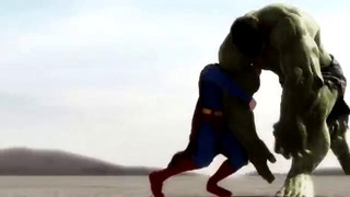Superman vs Hulk – The Fight (part 1)
