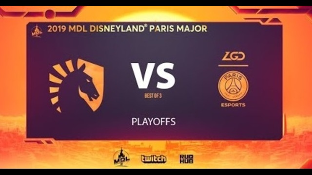 EPIC! MDL Disneyland ® Paris Major – Team Liquid vs PSG.LGD (Play-off, Game 3)