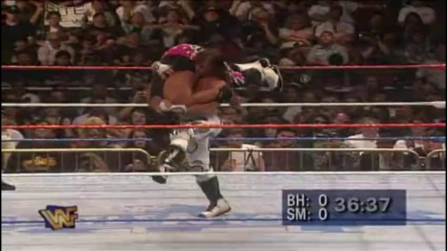 Shawn Michaels vs Bret Hart 1 Hour Ironman Match WrestleMania 12 Highlights