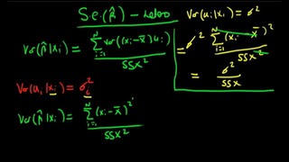 82. Variance of OLS estimators in the presence of heteroscedasticity