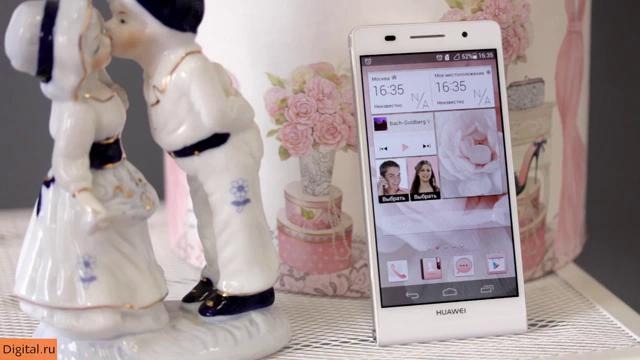 Huawei Ascend P6 – обзор самого тонкого смартфона в мире