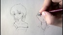 Как нарисовать АНИМЕ волосы