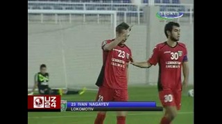 Локомотив-Насаф 2:0 голы
