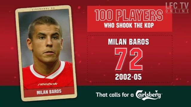 Liverpool FC. 100 players who shook the KOP #72 Milan Baros