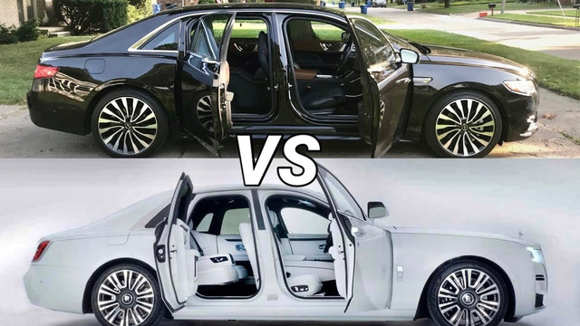 2021 Lincoln Continental Coach vs Rolls Royce Ghost – Luxury Sedan Comparison