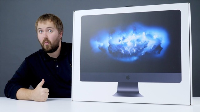 Распаковка iMac Pro – самого мощного компьютера Apple в истории
