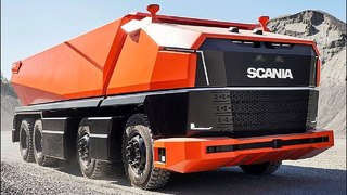 Полностью автономный самосвал от Scania
