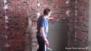 Штукатурка стен по маякам, цементной штукатуркой. Для чайников