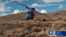 В США вертолет потерпел крушение после столкновения с лосем