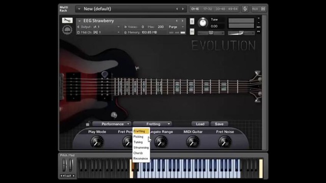 Evolution Electric Guitar Strawberry – New Features – YouTube 2