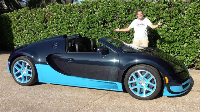 Doug DeMuro. Bugatti Veyron Vitesse – это самый крутой Veyron за $2.5 миллиона