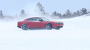 Dodge Charger Daytona EV with Fake Sound Exhaust – Test Drive on Snow
