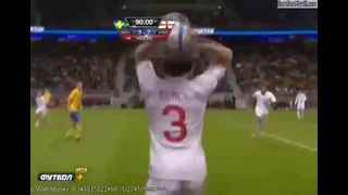 Супер гол Ибрагимовича в матче с Англией