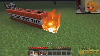 Annoying Orange Let’s Play Minecraft #2 TNT Revenge