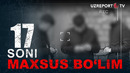 Maxsus Bo’lim (17-son)