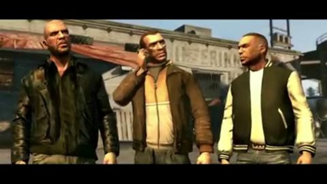 GTA 5 Трейлер с Нико, Льюисом и Джони