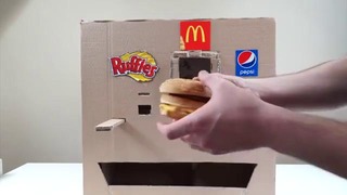 How to Make Ruffles McDonald s and Pepsi Vending Machine