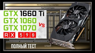 GeForce GTX 1660 Ti 6GB – полный тест vs RX 590, GTX 1060 и GTX 1070