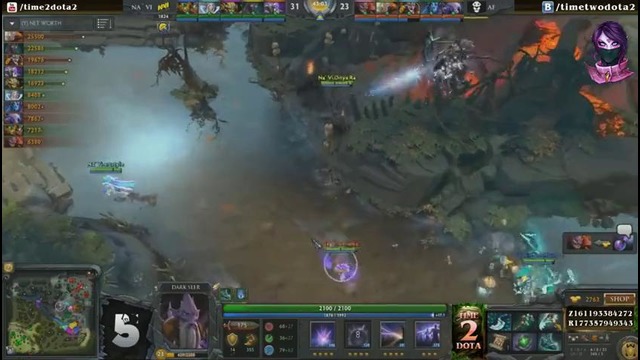 Must See! DOTA2: The Summit 5: NaVi vs Ad Finem (LB Round 1, Game 1)