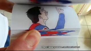 Best skills of Lionel Messi in flipbook