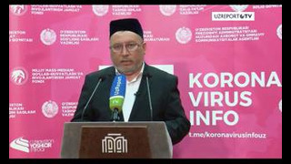 Homidjon qori Ishmatbekov: Dam olish kunlarini uyda o’tkazish maqsadga muvofiq