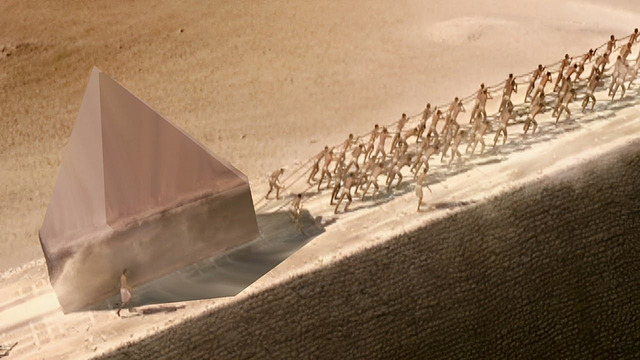 Посмотрите, Как Строили Пирамиды на Самом Деле
