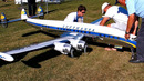 Гигантская радиоуправляемая модель самолёта SUPER CONSTELLATION