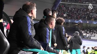 Безумная реакция скамейки запасных Реала на голы ( Реал Мадрид – Ман Сити) I MARCA