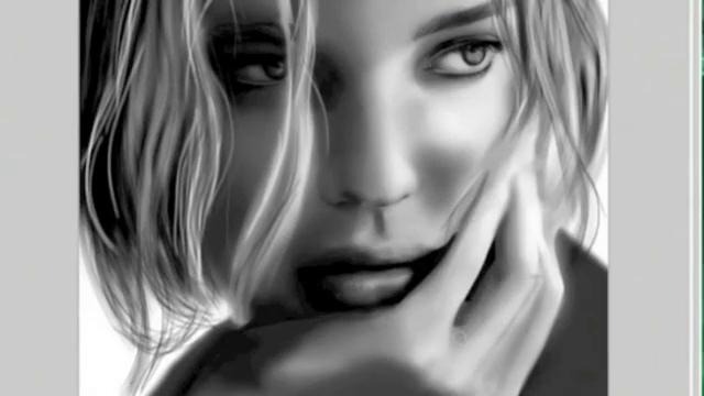 Natalia Vodianova Speed Painting Ksenianovember