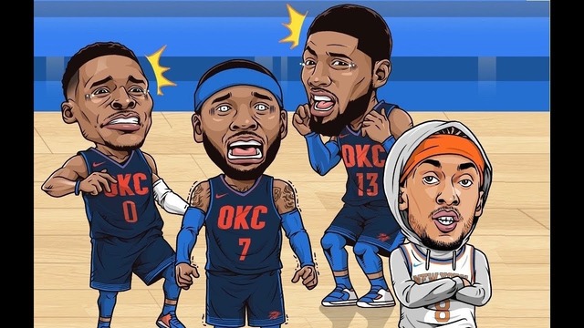 NBA ANIMATIONS & MEMES with Westbrook, Durant, Lebron – MIX 2018