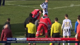 Хорватский футболист умер после удара мячом в грудь