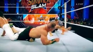 SummerSlam 2015 John Cena vs Seth Rollins Highlights