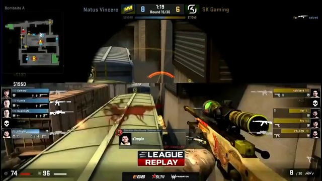 ELEAGUE S2: Na`Vi vs SK-Gaming (train) CS:GO