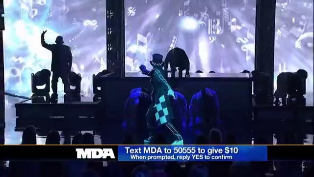 Jabbawockeez – u0027Pure Imagination-Drop It-u0027 – 2013 MDA Telethon Performance